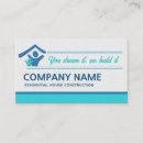 Buscar construcción viviendas de tarjetas de visita General y unisex