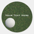 Buscar pelota de golf pegatinas Golfista