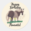 Buscar caballo feliz pegatinas Cumpleaños