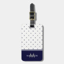 Buscar puntos blancos etiquetas para maletas Moderno