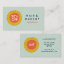 Buscar tarjetas descuentos Maquillador