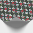 Buscar santa skull papel de regalo Gótico