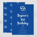 Buscar del cangrejo invitaciones de cumpleaños Moderno