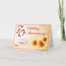 Buscar 70 años tarjetas de aniversario Celebración