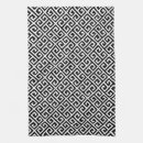 Buscar modelo blanco y negro paños de cocina Líneas
