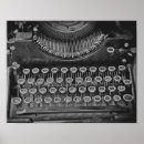 Buscar máquina de escribir antigua posters Retro