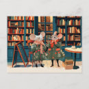 Buscar ratón de biblioteca postales Caprichoso