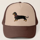 Buscar dachshund gorras Negro