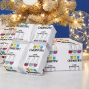 Buscar química papel de regalo Químico
