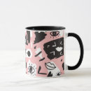 Buscar pestaña y labios tazas Rosa