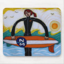 Buscar persona que practica surf alfombrillas de raton Resaca