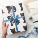 Buscar perro del dibujo animado papel de regalo General y unisex