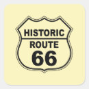Buscar ruta histórica 66 pegatinas Americana