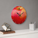 Buscar manzana roja relojes de pared 8 º fruta