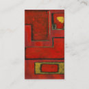Buscar pintura roja tarjetas de visita Extracto