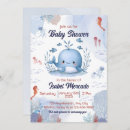 Buscar ballena azul invitaciones 5 º ducha