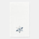 Buscar copo de nieve azul servilletas Navidades