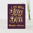 Buscar bossy tarjetas Para ella