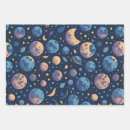 Buscar espacio papel de regalo Luna
