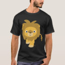 Buscar león del dibujo animado camisetas Divertido