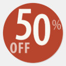 Buscar porcentajes pegatinas Rojo