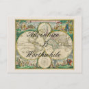 Buscar mapa del mundo antiguo postales Mapas antiguos