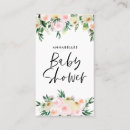 Buscar bebé tarjetas de visita Elegante