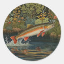 Buscar pesca con mosca pegatinas Vintage