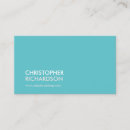 Buscar aguamarina tarjetas de visita Profesional