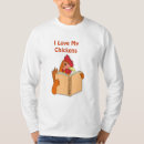 Buscar dibujo animado de la gallina camisetas Huevos