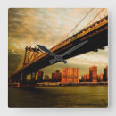 Buscar puente colgante relojes de pared Arquitectura