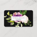 Buscar diseños bonitos tarjetas de visita Flores