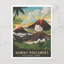 Buscar volcán postales Vintage