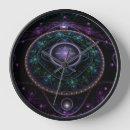 Buscar esfera relojes de pared Rosa