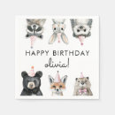 Buscar animal servilletas Animales fiestas