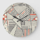 Buscar patchwork relojes de pared Abstracto