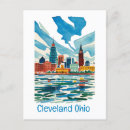 Buscar cleveland ohio postales Acuarela