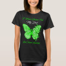 Buscar cáncer de hígado camisetas Verde