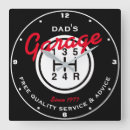 Buscar pañuelos relojes de pared Rojo