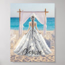 Buscar día boda posters Novia