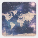 Buscar mapa del mundo vintage pegatinas Viajar