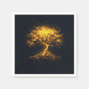 Buscar árbol de la vida servilletas Elegante