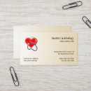 Buscar cardiología tarjetas de visita Clínica