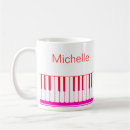 Buscar music notes tazas Teclas de piano