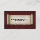 Buscar volutas tarjetas de visita Vintage