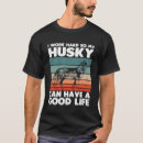 Buscar perro del husky siberiano camisetas Para