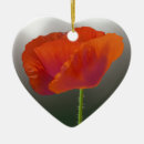 Buscar amapola adornos Rojo