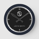 Buscar borde relojes de pared Para él