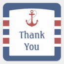 Buscar ancla pegatinas Rojo