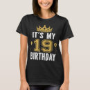Buscar número 19 camisetas Tendencia